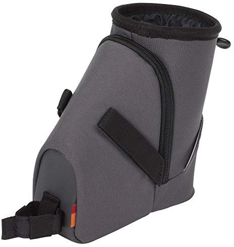 VAUDE Tool Drink Satteltasche Sitztasche mit Flaschenhalter und Werkzeugtasche (Eisen)