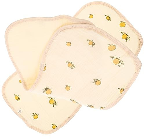 KOMBIUDA Baby Baumwoll Burp-Tücher 2 Stück 19X10 Zoll Weiche Spucktücher Für Neugeborene Und Kleinkinder Hautfreundlich Waschbar Und Wiederverwendbar Für Zuhause Und Unterwegs