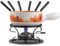 Artestia Swiss Design Fondue Set for Party - 2L Large Capacity Ceramic Fondue Pot Melting Cheese Chocolate, 6 Fondue Forks, Fondue Party, Wedding Gifts - Autumn Amble
