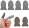 Gosknor 6uds Gaming Finger Sleeves, Fundas Antisudor para Dedos para Juegos de Teléfonos Gaming Thumb Sleeves Guantes para Juegos Accesorios para Juegos Móviles para Dispositivos Telefónicos Tabletas