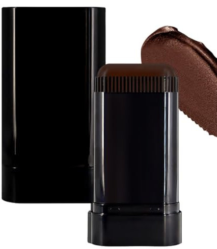 Hair Concealer, Unisex-Concealer für Haarverdichtung, Praktisches Haarpuder, Ansatzpuder, Bequemes Haaransatz Puder, Langanhaltend Hairline Powder(Schwarzbraun)