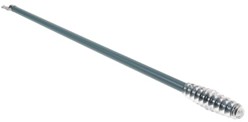 PACKOVE Varilla para Cortinas de 50 Cm Aluminio Ligero Color Azul Grisáceo, Barra de Tiro Manual para Estores y Visillos, Varilla de Repuesto Práctica y Resistente para Hogar