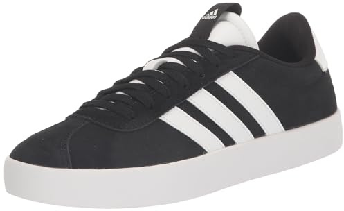 adidas Vl Court 3.0 Baskets pour homme, Noir et blanc et noir., 43 1/3 EU
