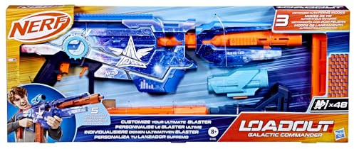 Nerf Loadout Galactic Commander Blaster und 48 N1 Darts