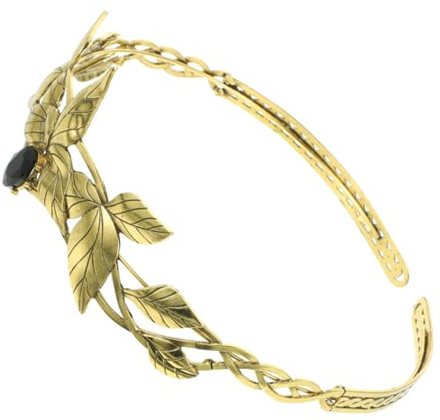 FRCOLOR couronnes de fées pour femmes bijoux de cheveux pour femmes Tiare bandeau en dentelle pour bébé Diadème de mariée Diadème de couronnes pour casque de fée alliage