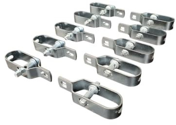 Tendifilo in Acciaio Zincato, Set 10 Pezzi – Tenditore Filo per Recinzioni e Giardinaggio