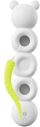 yakermur Juguete automático para gatos – Juguetes para gatos de interior para aburrimiento, ventosa con sensor de movimiento inteligente automático para dentición de mascotas, perros, masticar, jugar