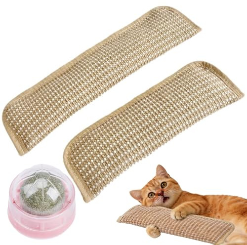 LMJOPYQ 3 Stück Katzenminze Kissen Set, Katzenminze Spielzeug, Kauspielzeug für Katzen Zum Zahnen Geeignet für Interaktives Spielen, Kautraining, Möbelschutz