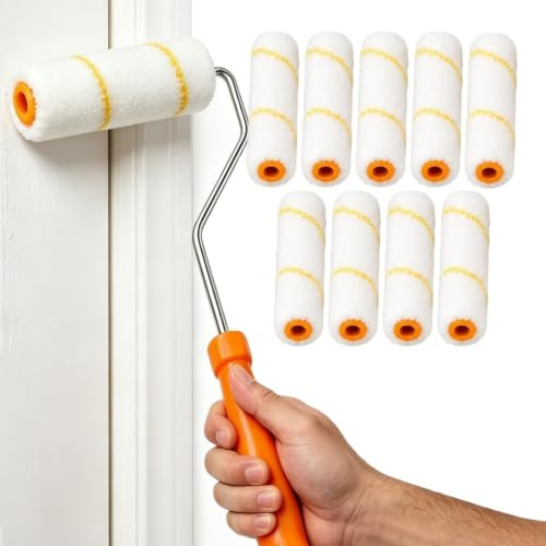 Fundas para Rodillos de Pintar Fundas de Mango Texturizado de Microfibra