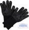 BBQ Gloves, 1472°F Heat Resistant Gloves Fireproof Mitts，Grilling Gloves Silicone Non-Slip Washable Oven Gloves, Kitchen Gloves for Barbecue, Grilling, Cooking, Baking, Camping, Smoker (Black)