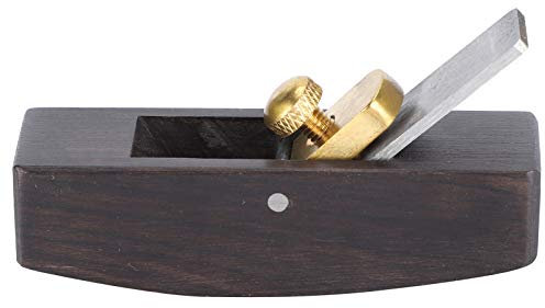 Tissting 3,1 X 0,9 X 0,8 Pollici Mini Pialla a Mano in Legno Pialla in Pelle per Assottigliare, Assottigliare, Smussare E Tagliare Strumento Manuale per Assottigliamento Artigianale Fai-da-Te
