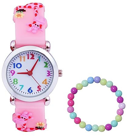 MUXIJIA Kinder Uhren für Jungen und Mädchen ab 3-10 Jahre - Analog Quarz Junge und Mädchen Uhr - Silikon Uhrenarmband Armbanduhr Kinderuhr