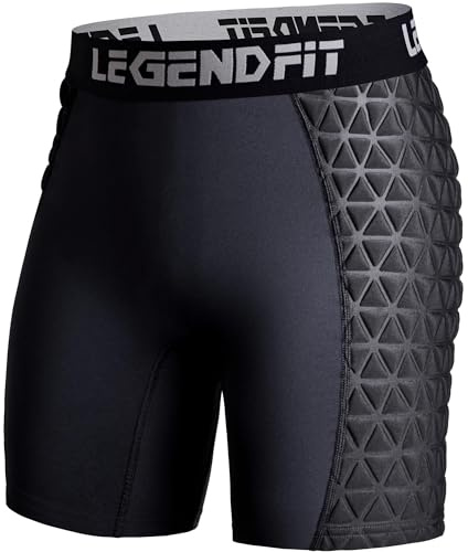 Legendfit Girls Youth Softball Padded Sliding Shorts Compression Underwear Protective Supportor Baseball Football Lacrosse