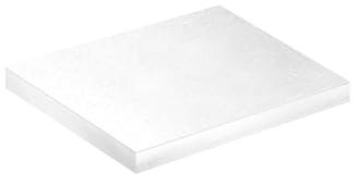 dekora - Weißer Quadratischer Hartkarton Tortenboden 25X25H1.2CM - Perfekt für Feiern, Geburtstage & Jubiläen, Weiß