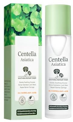Centella Beruhigendes Gesichtswasser, Feuchtigkeitstoner, Beruhigender Gesichtstoner, Hautreparatur Toner, Feuchtigkeitsspendendes Gesichtswasser, Empfindliche Haut Pflegetoner