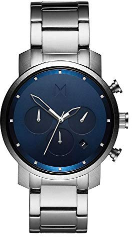 MVMT Analog Quarzuhr für Herren mit Edelstahlarmband Edelstahlarmband - D-MC02-SBLU
