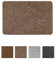 ANRO Teppich Fußmatte Schmutzfangmatte Fußabtreter Fußabstreifer Türvorleger Stribet Größe 40x60cm Carpet Dunkelbraun