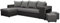 NAWSTOL - Ecksofa Couch Tymon mit Schlaffunktion und Bettkasten - Schlafsofa Couchgarnitur Eckcouch Ecke Bettcouch- Universal (Sawana 21/05)