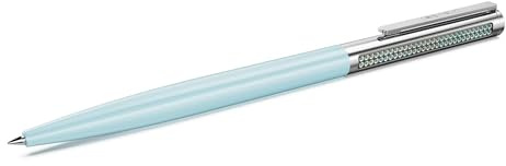 Swarovski Matrix Tennis ballpoint pen, Blue, Chrome plated
