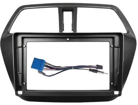 9 Tums Bilram Fascia Adapter Radio Dash Fitting Panel Kit För Suzuki För S-cross SX4 2014 2015 2016 2017 YTdhfDGJ(Frame Cable)
