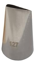 beccuccio decorativo Bocchetta for decorazioni floreali in acciaio inox, bocchetta for decorazioni a forma di petalo, bocchetta for glassa decorativa, utensili da forno sac a poche