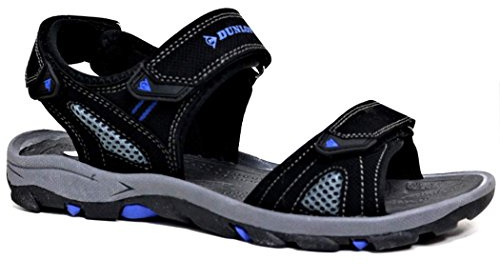 DUNLOP Men's Sports Beach Trekking Walking Hiking Touch Close Strap Sandals Sizes 7-12
