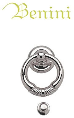 Battente per porte di ingresso 120 mm Margherita Benini art. 21 A (CRSAT Cromo satinato)