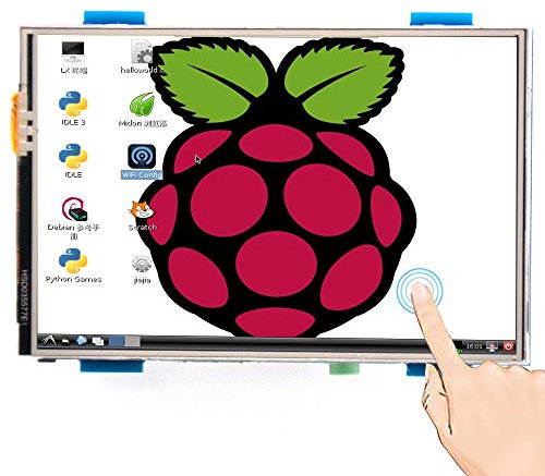 Pardarsey 8,9 cm (3,5 Zoll) TFT-Touchscreen-Monitor, HDMI-Audio-Eingang, 1920 x 1080 Auflösung, Raspberry Pi kompatibel