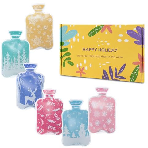 Kizozo Handwärmer 6er Set, Taschenwärmer wiederverwendbar, Handwärmer Kinder zum knicken, Taschenwärmer Wärmekissen unterwegs, Wintergeschenke für Kinder Frauen Mann