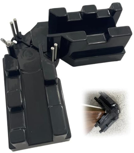 Bloque de inglete 2 en 1, herramienta de corte de inglete de precisión, ángulo de inglete, herramienta de corte, sierra ingletadora, transportador, caja de ingletes para herramientas de carpintería