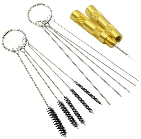 Kit de nettoyage pour pulvérisateur de peinture - Kit de nettoyage efficace pour canalisations - Outil de nettoyage de buse pratique - Accessoire de peinture aérographe pour buses d'aérographe