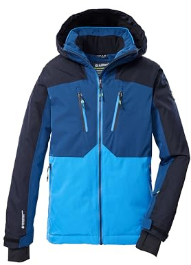 Killtec pojkar Ksw 190 Bys Ski Jckt Skidjacka/funktionell jacka med huva och snöfall