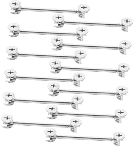 Alipis 20juegos Herrajes Metálicos para Muebles Kit De Pasadores De Sujetadores Reparación y Reemplazo Alta Resistencia