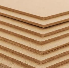 HAKZEON 20 tableros de MDF A3, hojas de tablero de fibra de densidad media de 3 mm de grosor, 420 x 300 mm para grabado láser y pirografía