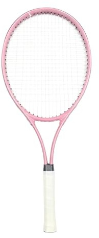 Ronyme Raquetas de Tenis para Adultos, Ligeras, portátiles, cómodas, de Tenis para Entrenar, para Jugar al Libre en Playa, en el jardín o en, Rosa