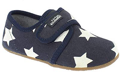 Living Kitzbühel Unisex Klettmodell Sterne Pantoffeln, Marine, 37 EU