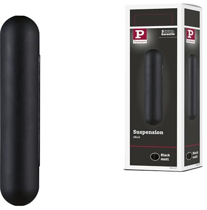 Paulmann 95657 URail Pendant Adapter Length-Adjustable Black matt Rail System