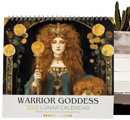 Calendario 2025 Delle Fasi Lunari - Calendario Lunare Portatile 2025, Calendario Da Parete Con Ornamenti Per La Casa | Pianificatore Decorativo Da Parete Calendario Mensile Delle Fasi Lunari 2025, Pia