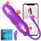 Vibratore Oscillante per Donne con Telecomando & APP - Uovo Vibrante a Distanza, Stimolatore del Punto G, Giocattolo Sessuale per Coppie, Impermeabile