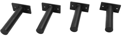 Hantelscheibenständer, Wandmontierter Hantelscheibenhalter zur Aufbewahrung von Hantelscheiben, 4* Halter für Hantelscheiben, für den Einsatz zu Hause, im Fitnessstudio usw