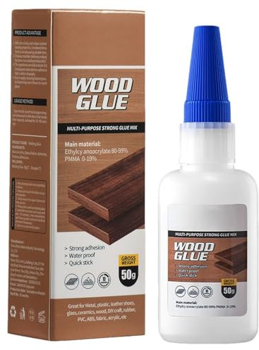 Wood Glue,Wood Glue Strong for Furniture,Waterproof Clear Wood Glue,Interior & Exterior Furniture Glue For Crafts,Instant Strong Adhesive for Bonding Wood,Wood Adhesive,Wood Glue for Woodworking