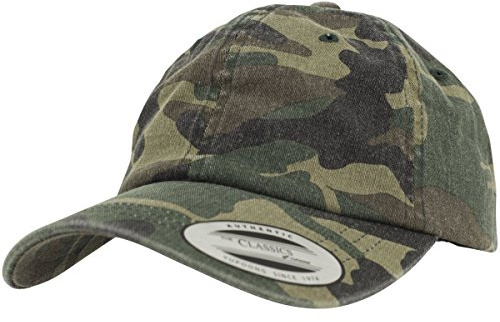 Yupoong Flexfit Low Profile Camo Washed Cap