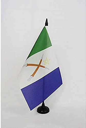 AZ FLAG Bordsflagga Afarer på Afrikas horn 21x14 cm 100D Polyester Plastfot