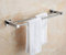 XIAJIA-Handtuchhalter Chrom Handtuchstangen Edelstahl Doppelstange Handtuchstange Bad 60cm, Handtuchhalter für Badezimmer Küchen Toilette ,wasserdicht, Bohren