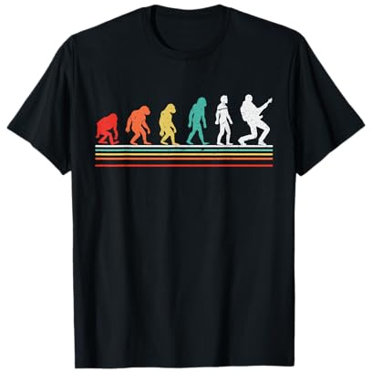 T-Shirt pour guitaristes Hommes Cadeau Ans de Musique T-Shirt