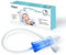 Aspirador nasal para bebé y no es necesario filtros higiénicos, aspirador nasal reutilizable, caja de almacenamiento y cepillo de limpieza, puntas de silicona suave y versión de succión reforzada