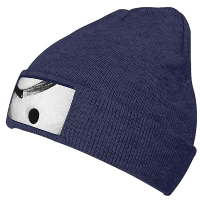 SSIMOO Velvety Tufted Style Ice Hockey Brimless Stretch Hockey Hat Wool Knitted Hat Ice Hockey Art One Size, Ice Hockey Art, One size