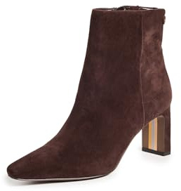 Sam Edelman Women's Saige Ankle Boot with Heels, Cafe Noir, 5 UK