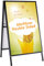 YUCHENGTECH Cartelloni Pubblicitari da Esterno 60x90 cm Porta Poster Bifacciale Supporto per Poster da Terra In Metallo Totem Pubblicitario Resistente Alle Intemperie per Bar Ristoranti Mostre Esterni