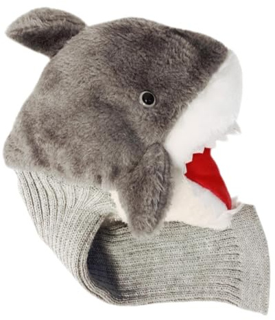 Housse de tête de club de golf en peluche, couvre-tête de requin rembourré pour clubs de golf, accessoires de golf, housses de club de golf adaptées à la plupart des bois et pilotes